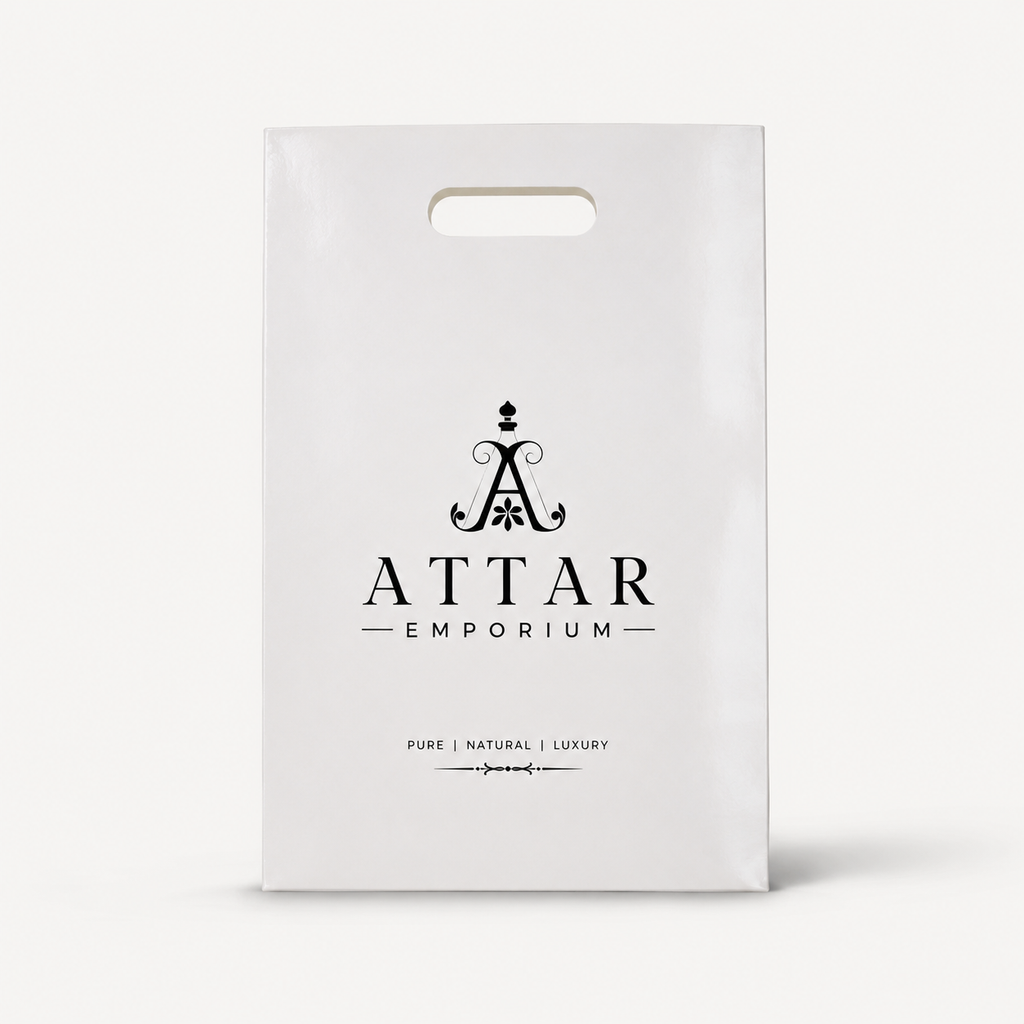 ATTAR EMPORIUM DIE-CUT HANDLE GIFT BAG