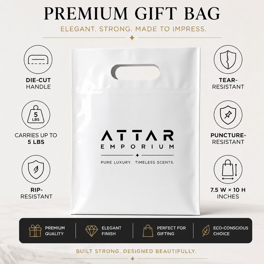 ATTAR EMPORIUM DIE-CUT HANDLE GIFT BAG