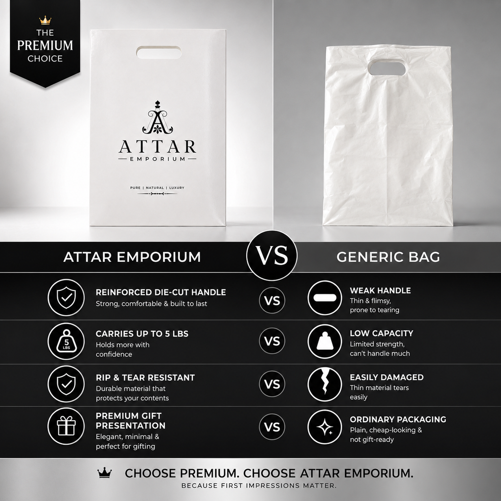 ATTAR EMPORIUM DIE-CUT HANDLE GIFT BAG