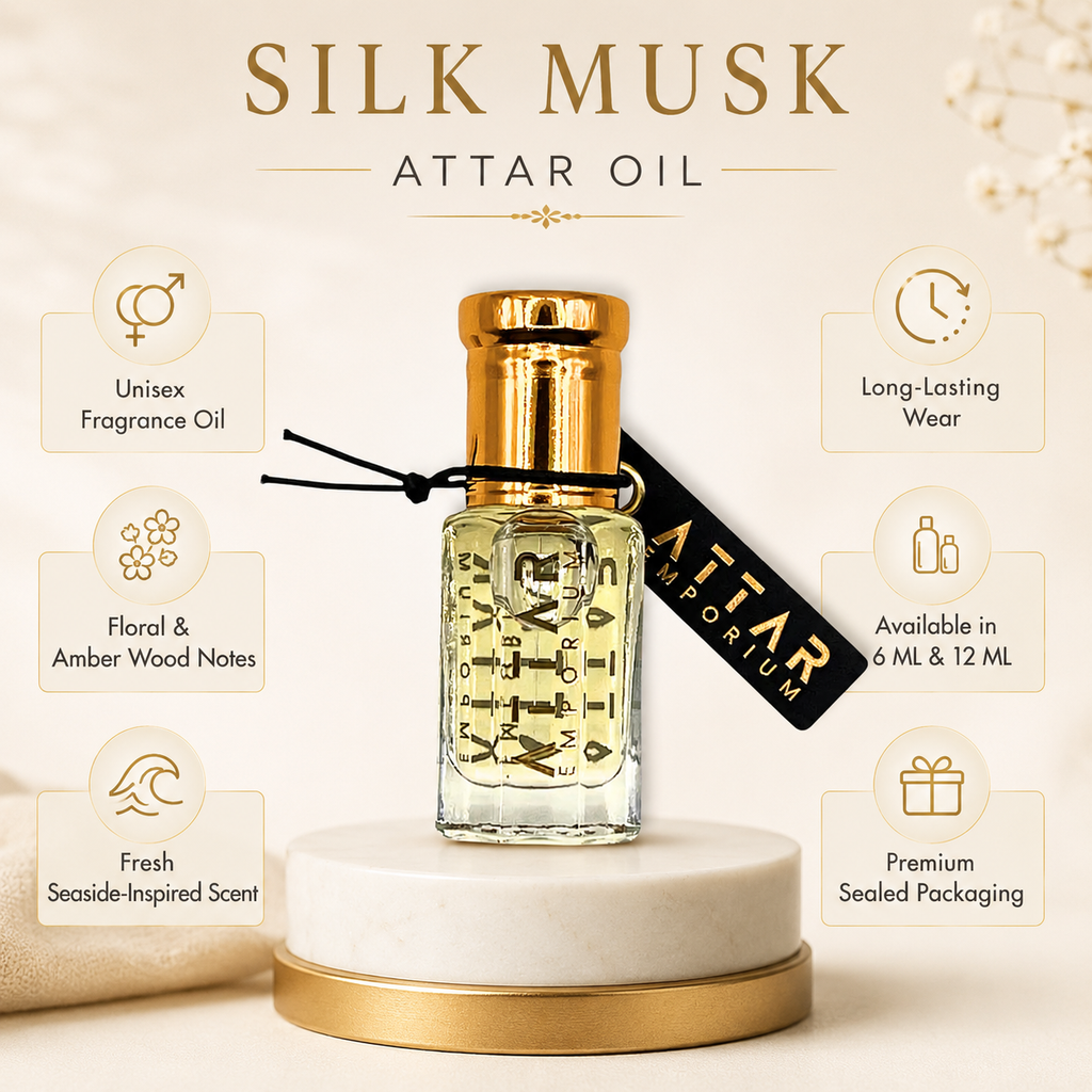 Silk Musk Attar Fragrance Oil -  Unisex