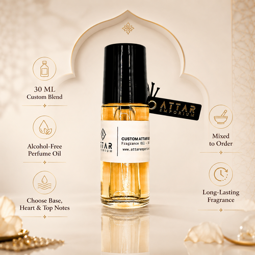 Custom Attar Perfume Oil – 30 ml Alcohol-Free