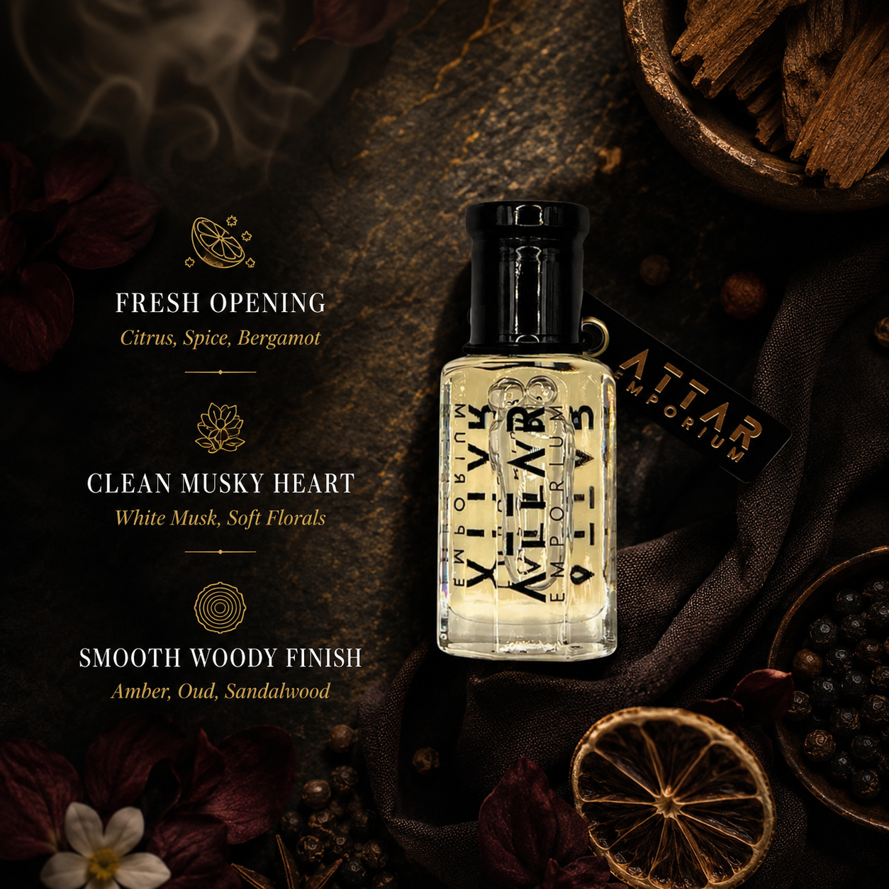 Sultan Attar Fragrance Oil - Unisex