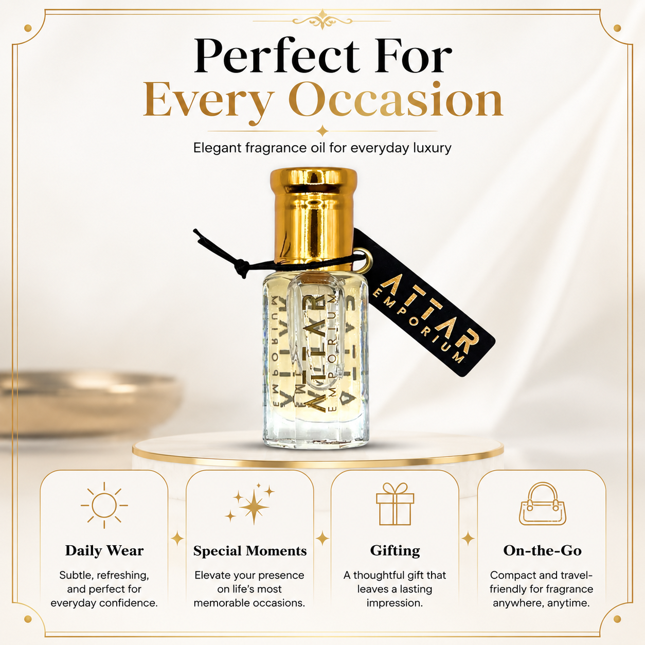 Sultan Attar Fragrance Oil - Unisex