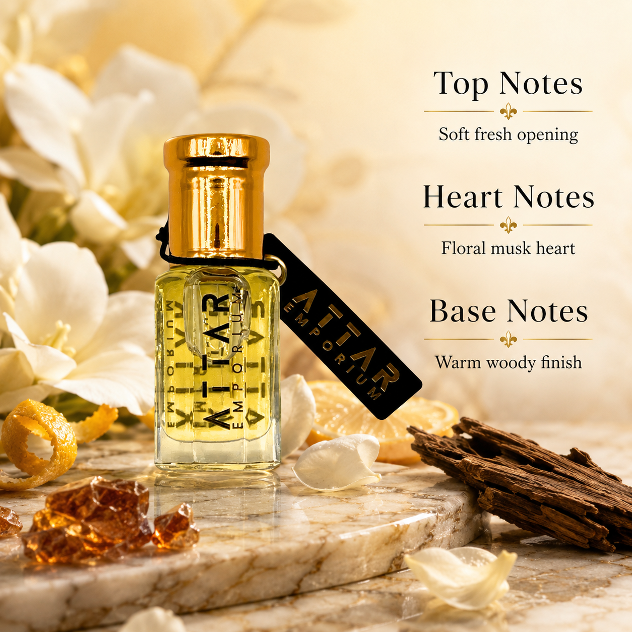 Silk Musk Attar Fragrance Oil -  Unisex