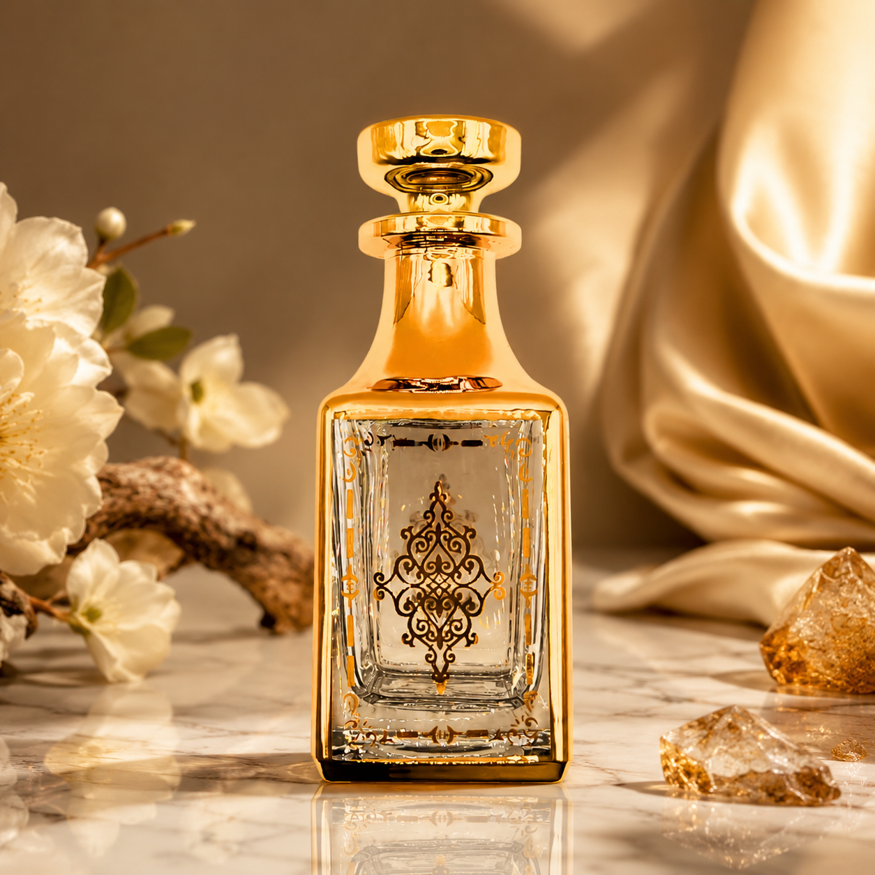 Home Decor Attar Bottle & Fragrance Oil Set premium fragrance oil gift