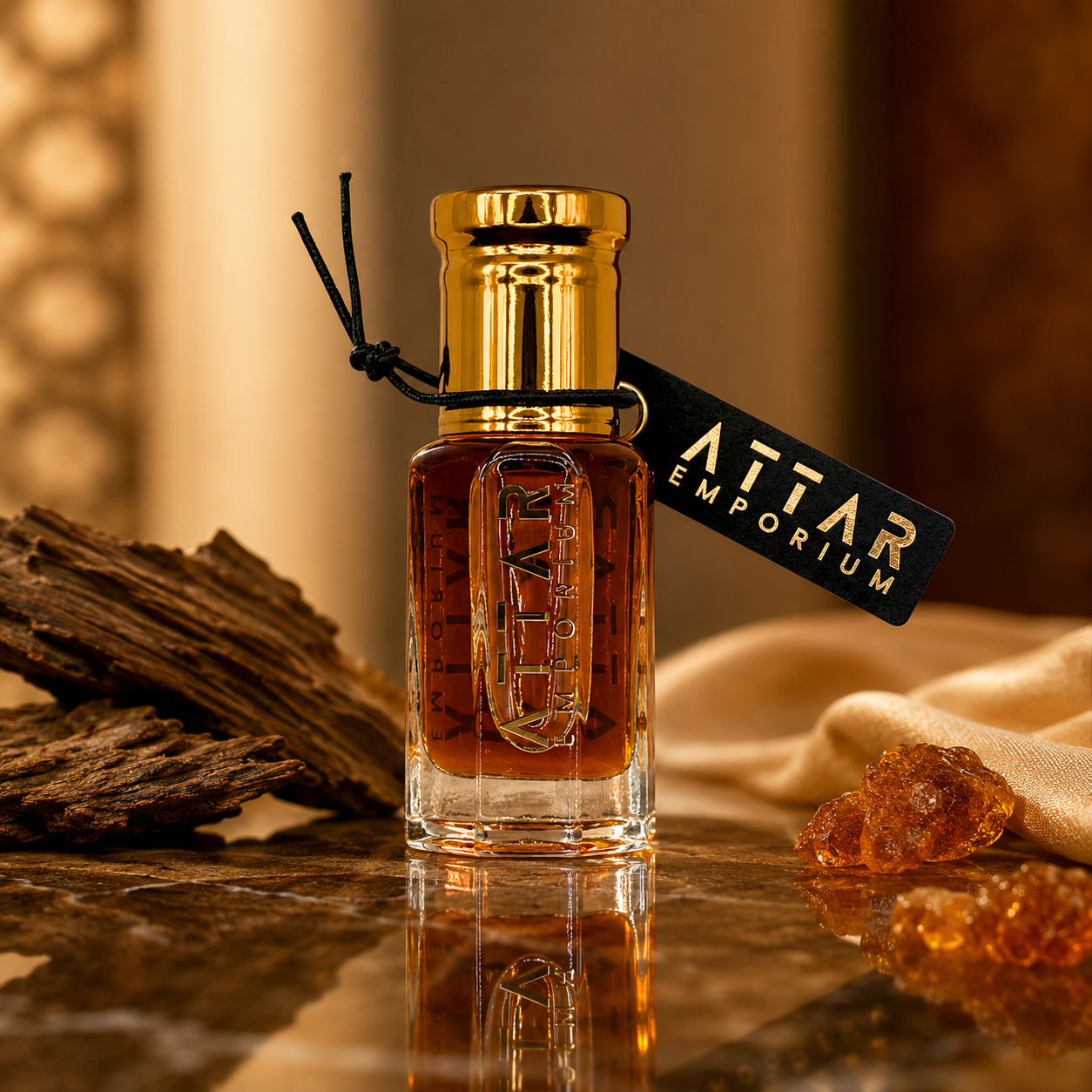 Black Oud Attar Fragrance Oil -  Unisex