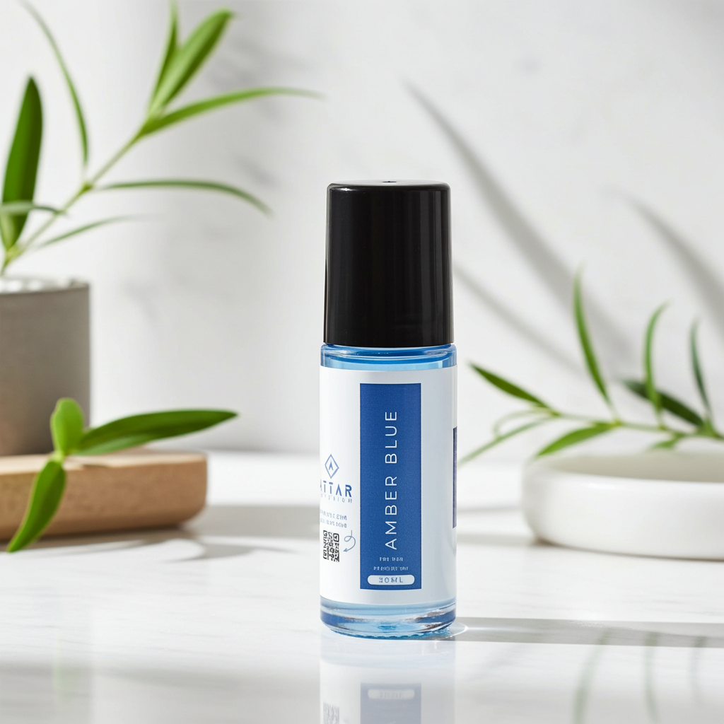 AMBER BLUE FRAGRANCE OIL 30 ML - FOR MEN