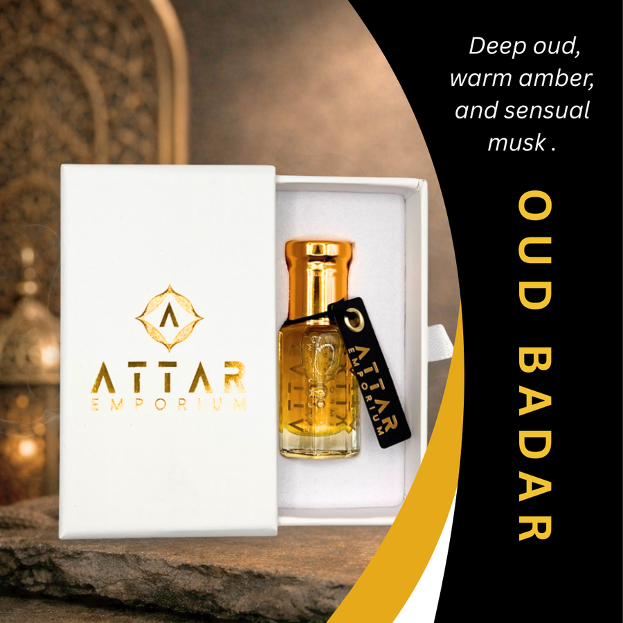 Oud Badar Fragrance Oil – Amber & Musk Oud - Unisex
