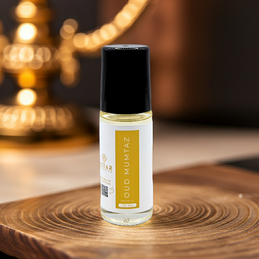 Oud Mumtaz Attar Fragrance Oil | Premium Alcohol Free Oud Perfume Oil