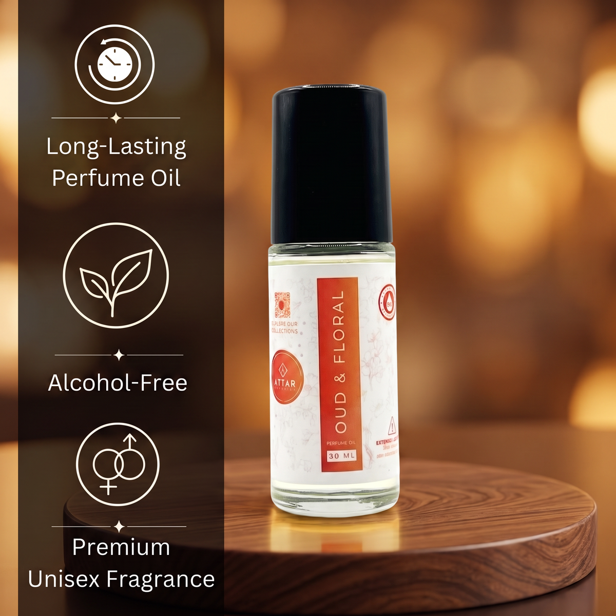 Oud & Floral Premium Perfume Oil