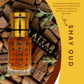 Shai Oud Attar Fragrance Oil concentrated perfume oil close-up
