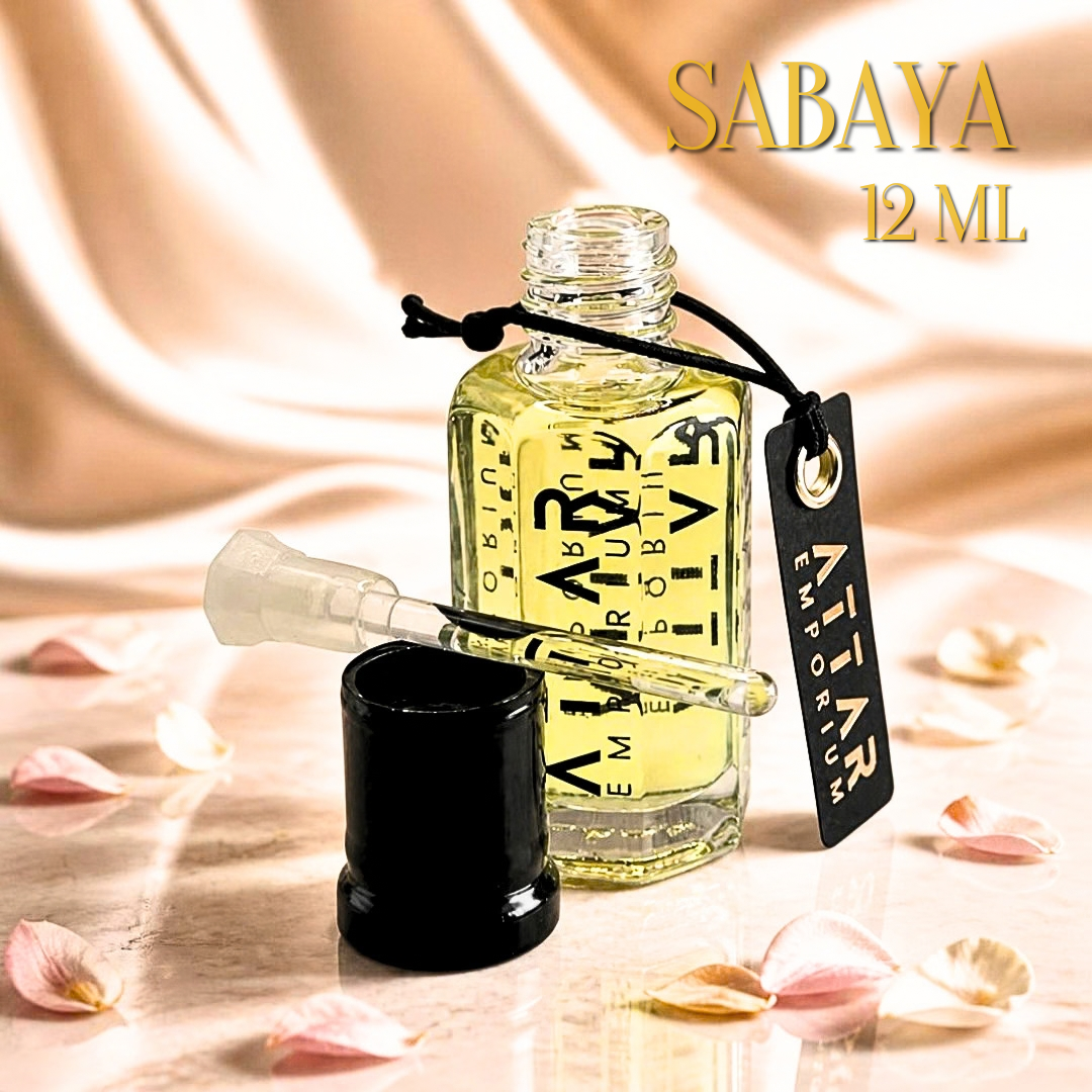 Sabaya Alcohol-Free Attar for Women | Long-Lasting Concentrated Perfume Oil