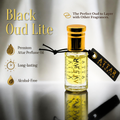 Black Oud Lite Attar Perfume Oil | Alcohol-Free Unisex Fragrance
