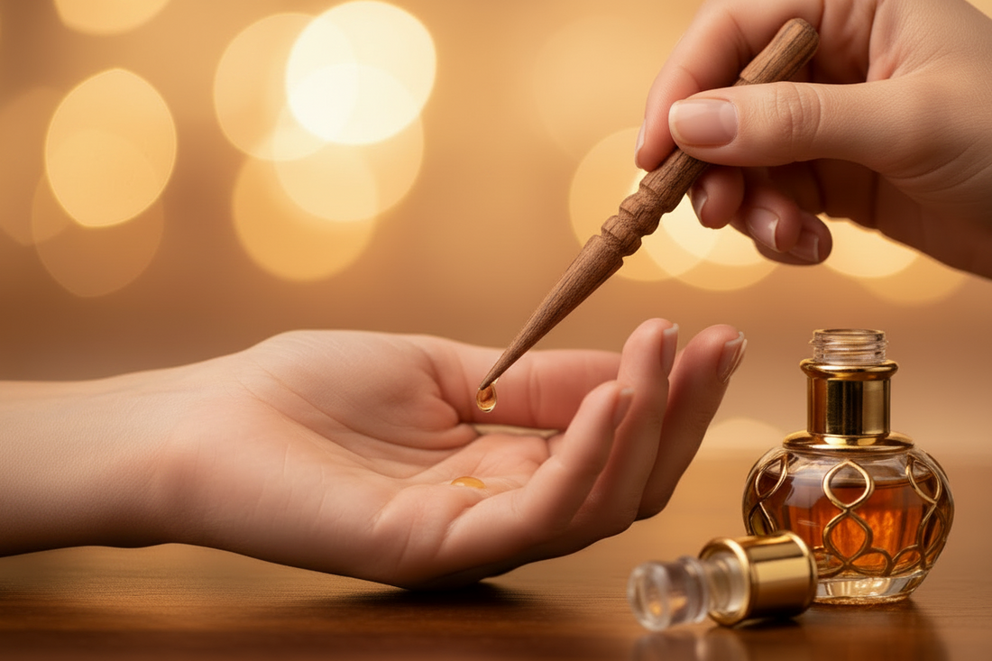 How to apply perfume oils?