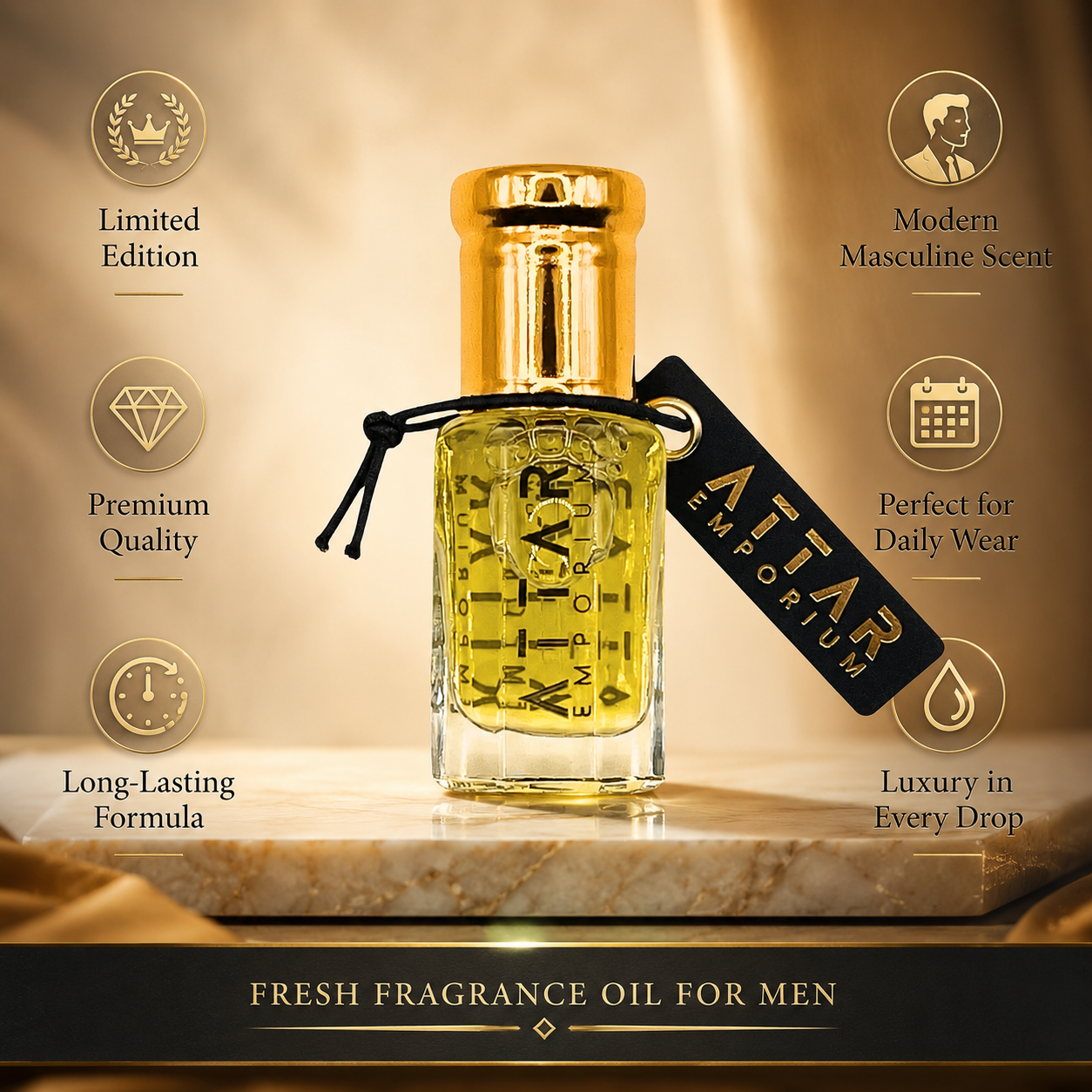 Fresh Fragrance Oil - For Men