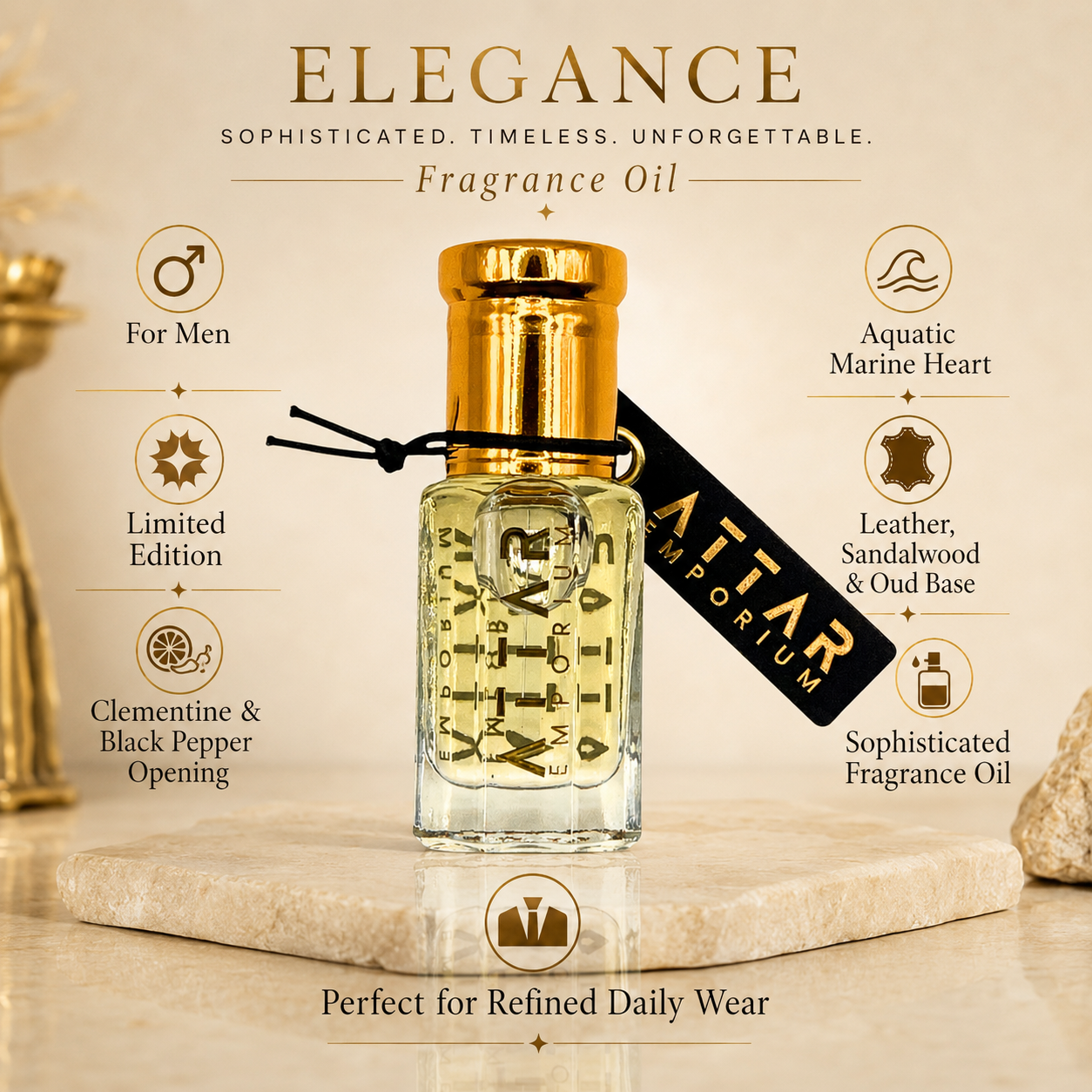 Elegance Fragrance Oil - For Men