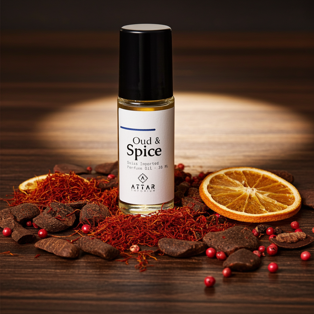 OUD & SPICE IMPORTED SWISS FRAGRANCE OIL - 30 ML