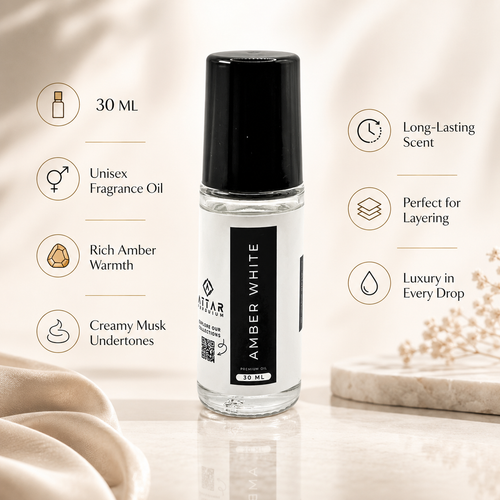 Amber White Fragrance Oil 30 ML - Unisex