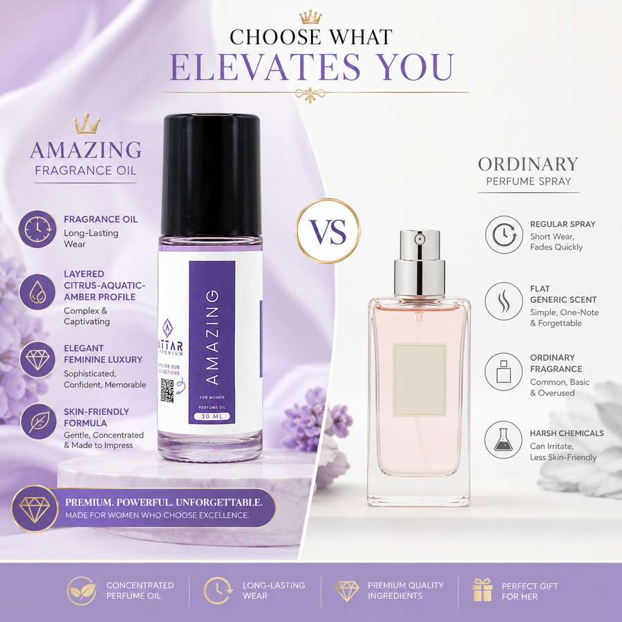 Amazing Fragrance Oil 30 ML - For Women