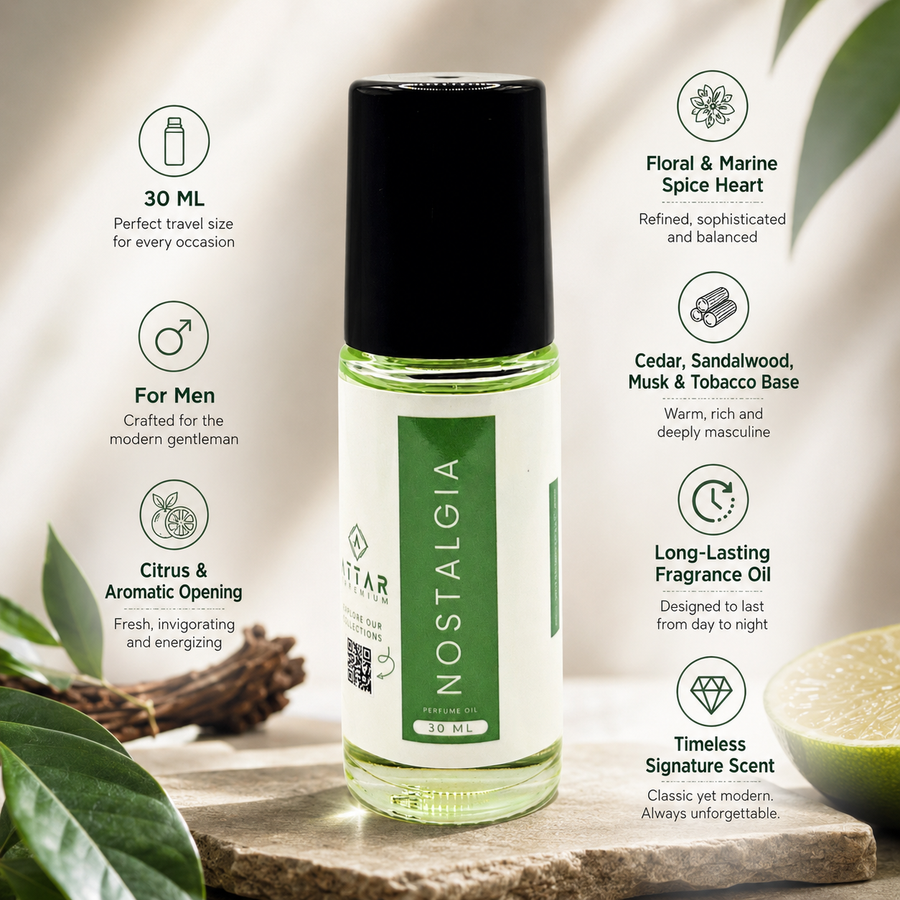Nostalgia Fragrance Oil 30 ML - For Men