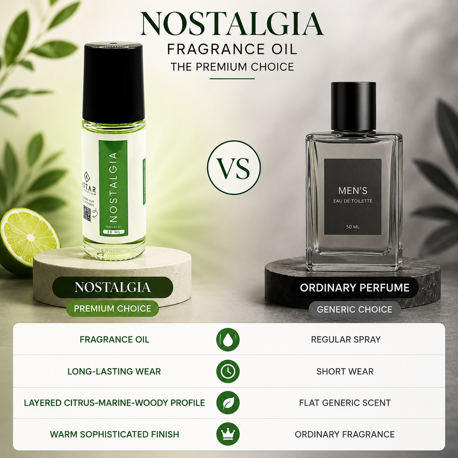 Nostalgia Fragrance Oil 30 ML - For Men